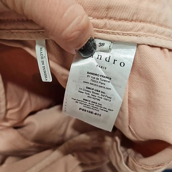 Sandro high waisted utility pants - Picture 11 of 12